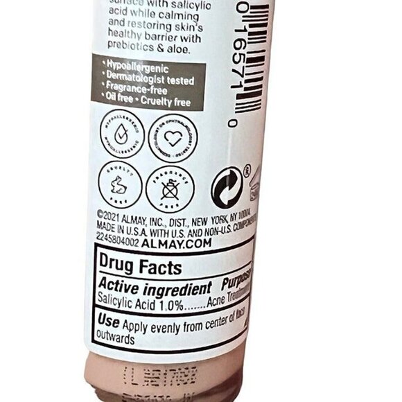 ALMAY Clear Complexion Makeup Salicylic Acid Foundation (1oz / 30mL) 400 Neutral - Picture 3 of 4